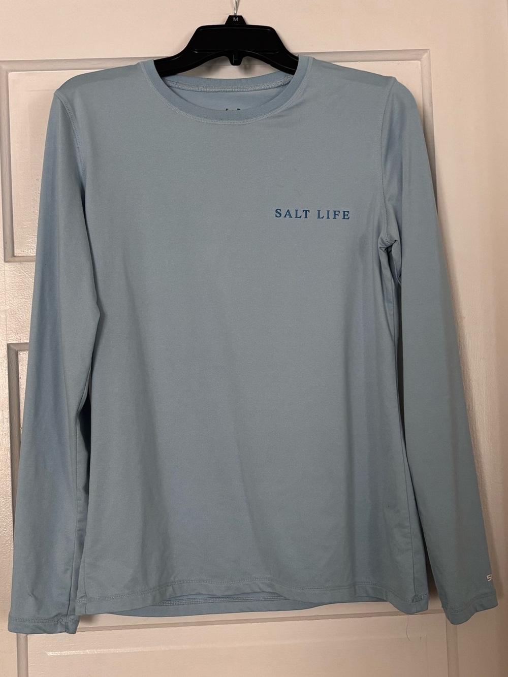 Salt Life Long Sleeve Tee SLX Light Blue